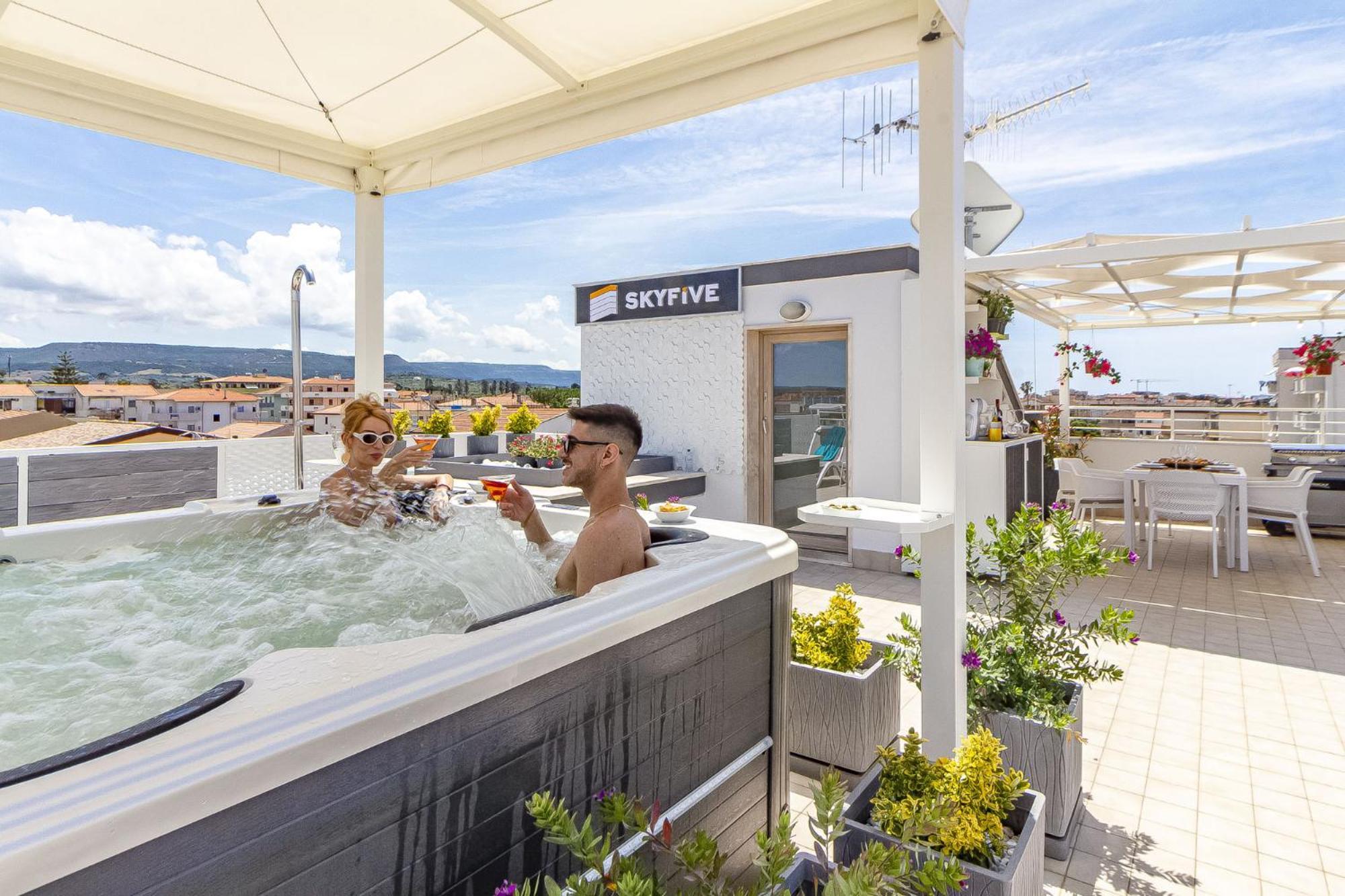 Skyfive Earth Apartment Alghero Eksteriør bilde