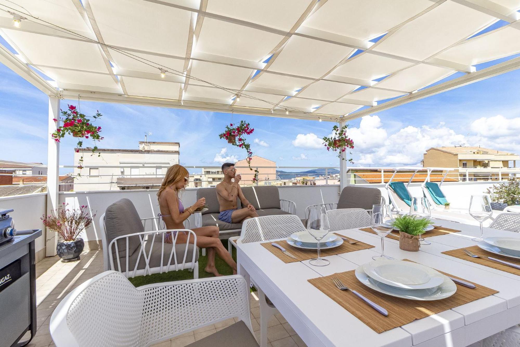 Skyfive Earth Apartment Alghero Eksteriør bilde